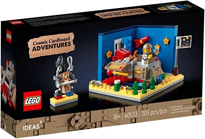 Конструктор LEGO IDEAS 40533 Космические картонные приключения