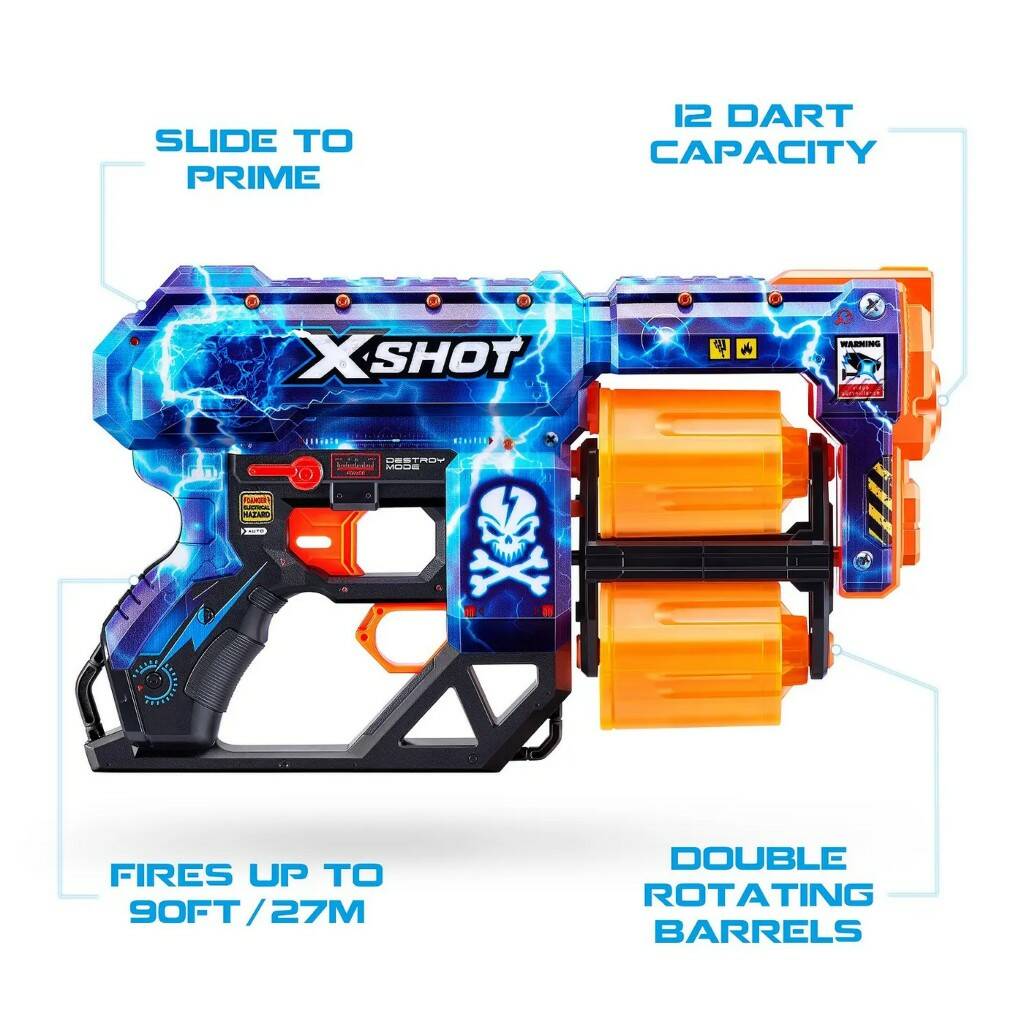 Набор игровой X-SHOT  Скинс Бластер Дред 2шт 36523