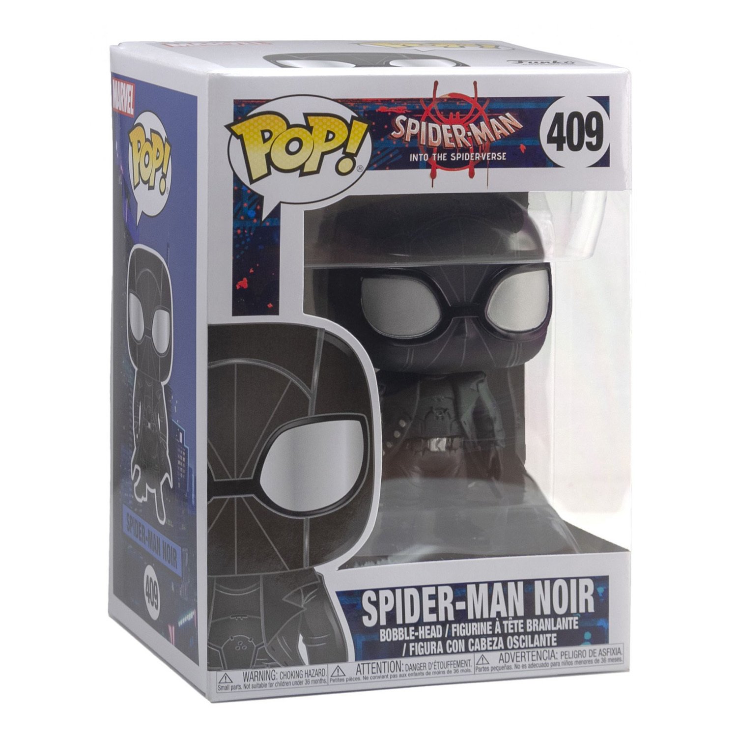 Фигурка Funko Pop bobble Marvel Animated Spider-man Noir Fun1576