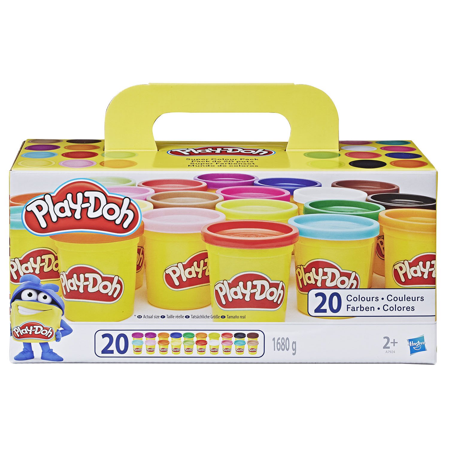 Пластилин Play-Doh 20 цветов A7924EUC
