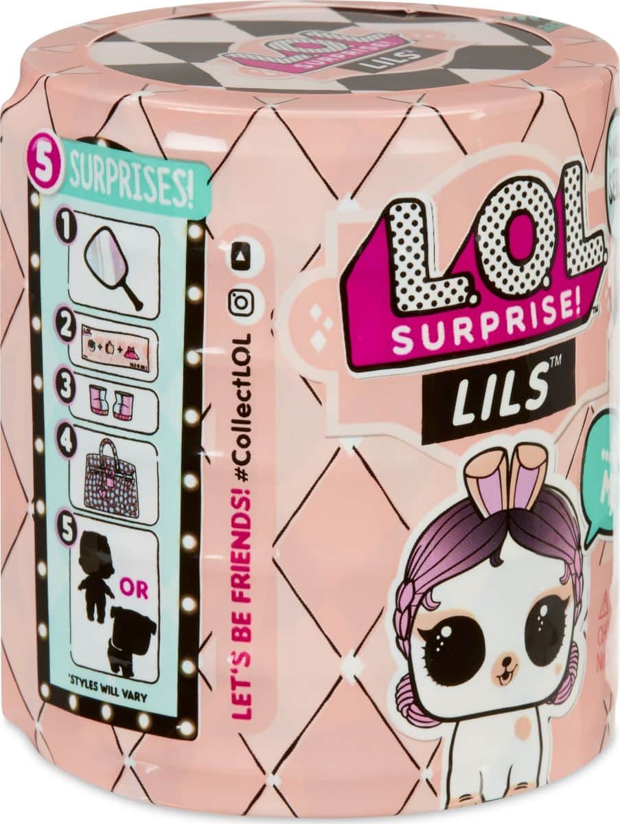 Кукла-сюрприз MGA Entertainment LOL Surprise Lils Sisters Makeover, 7 см, 557081