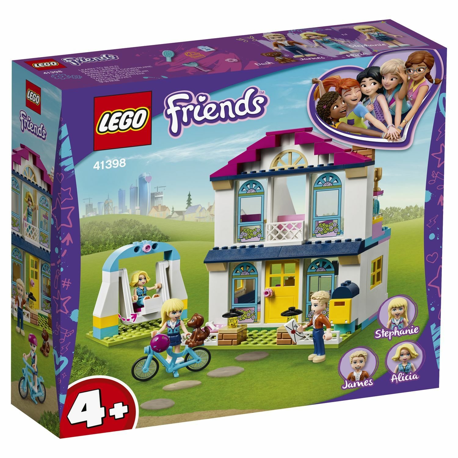 Конструктор LEGO Friends 41398 Дом Стефани
