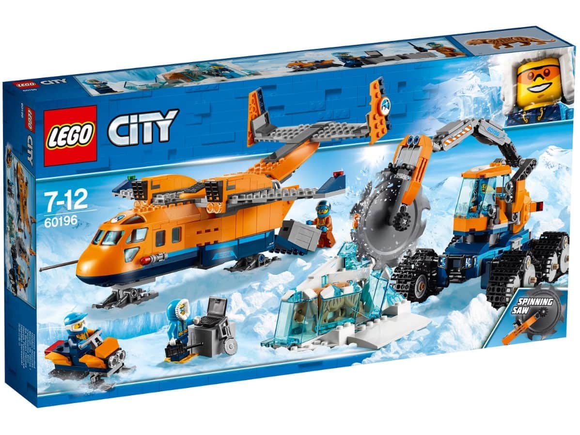 Конструктор LEGO City 60196 Арктический грузовой самолёт