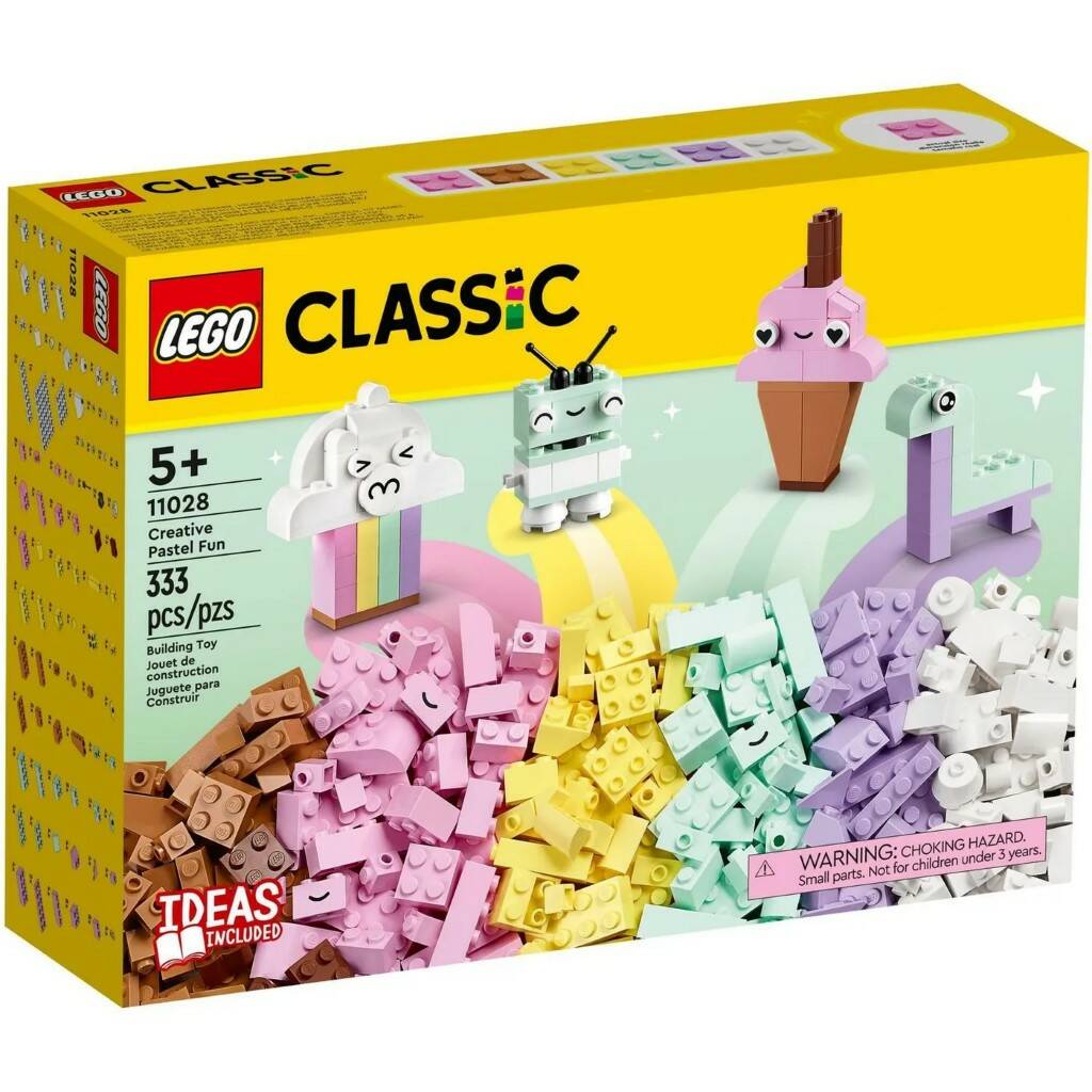Конструктор LEGO Classic 11028 Творческое пастельное веселье