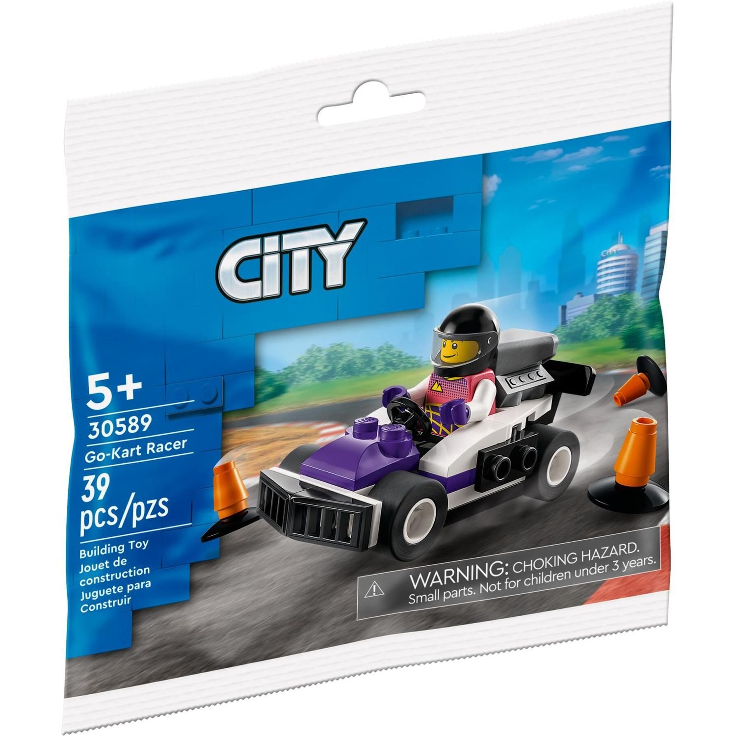 Конструктор Lego City Картинг-гонщик 30589