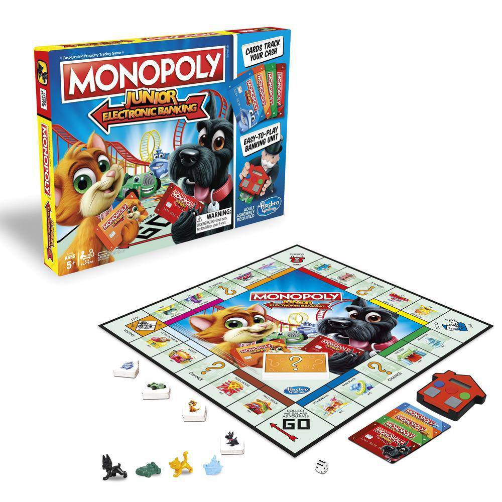 Игра Monopoly Монополия Джуниор с картами E1842121