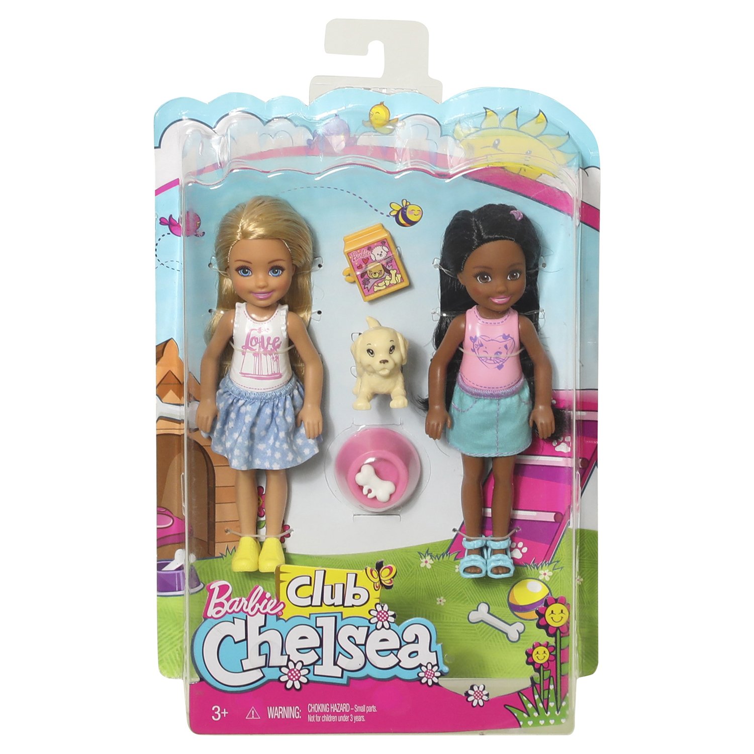 Набор из 2 кукол Barbie Челси, FHK97