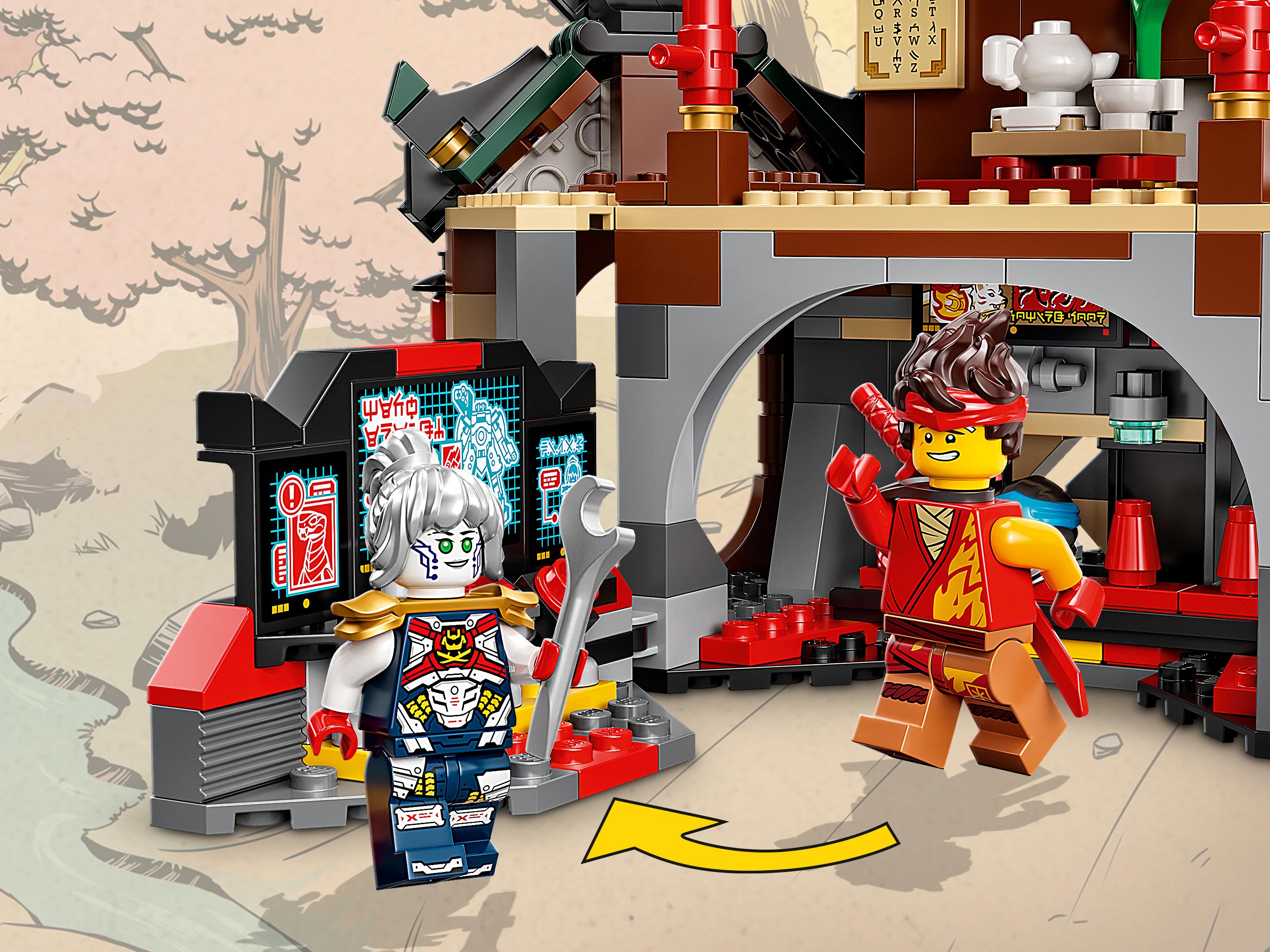Конструктор Lego Ninjago 71767 Храм-додзё ниндзя
