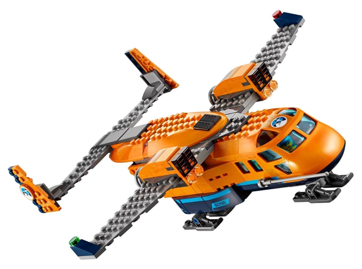 Конструктор LEGO City 60196 Арктический грузовой самолёт