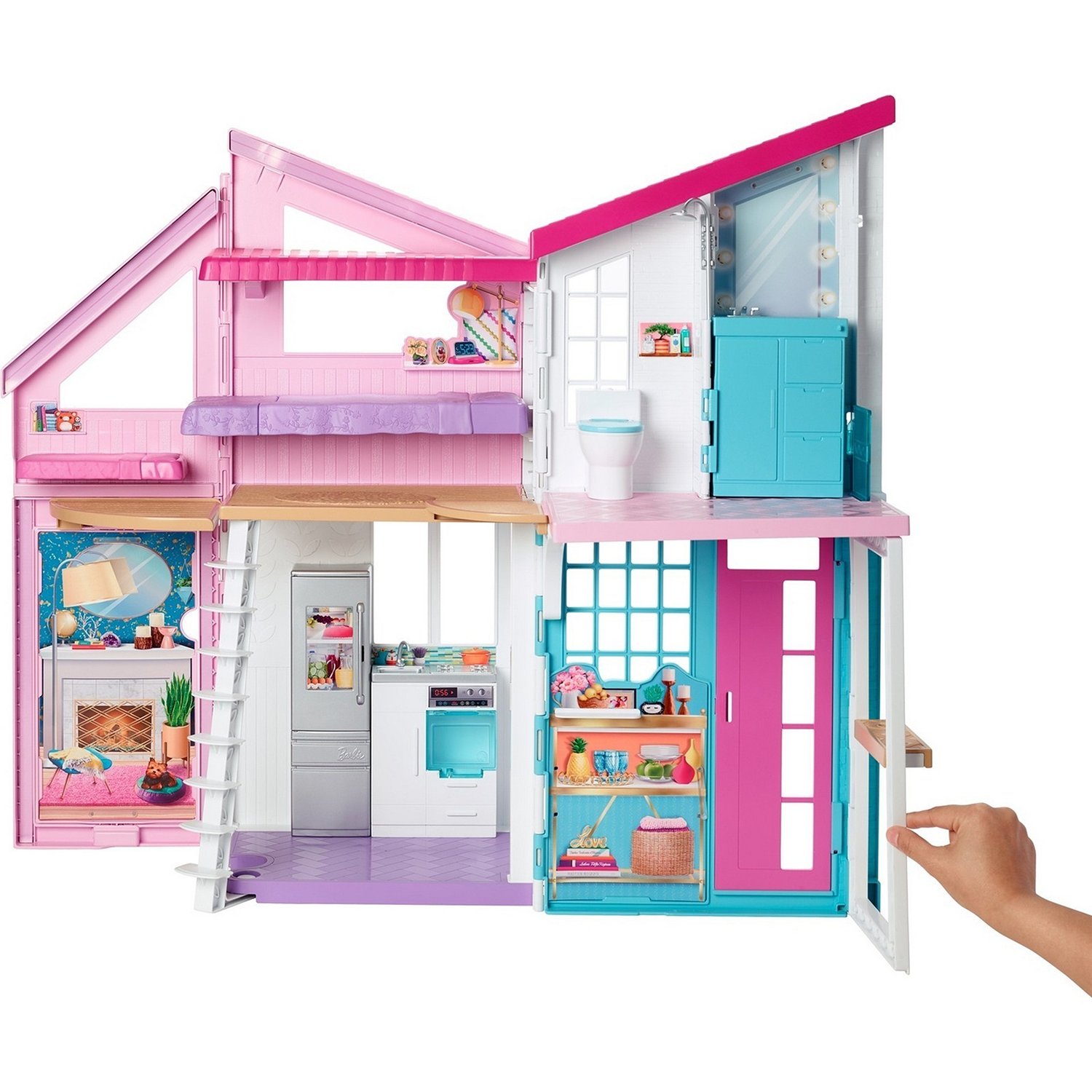 Barbie кукольный домик "Малибу" FXG57