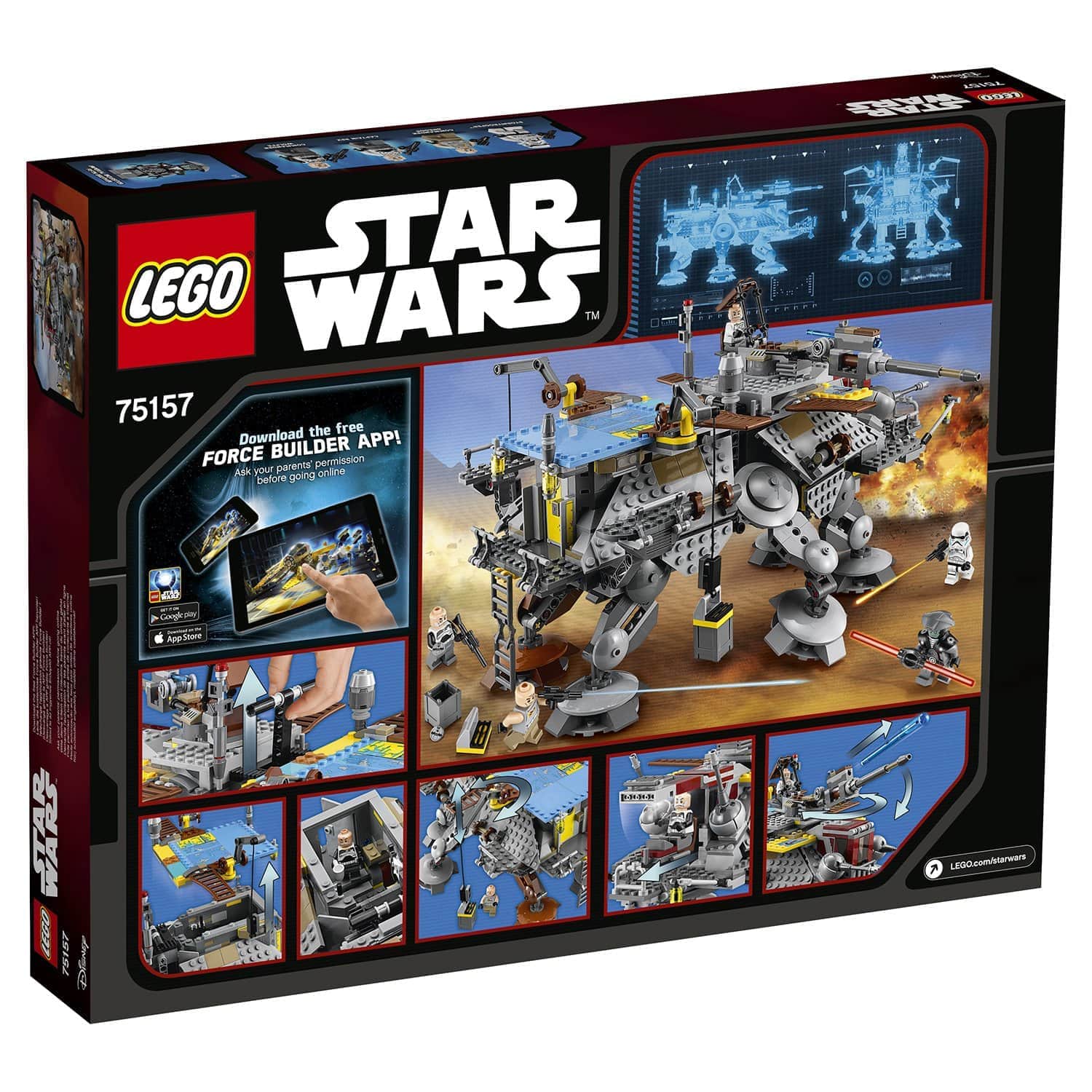 Конструктор LEGO Star Wars 75157 Шагоход капитана Рекса