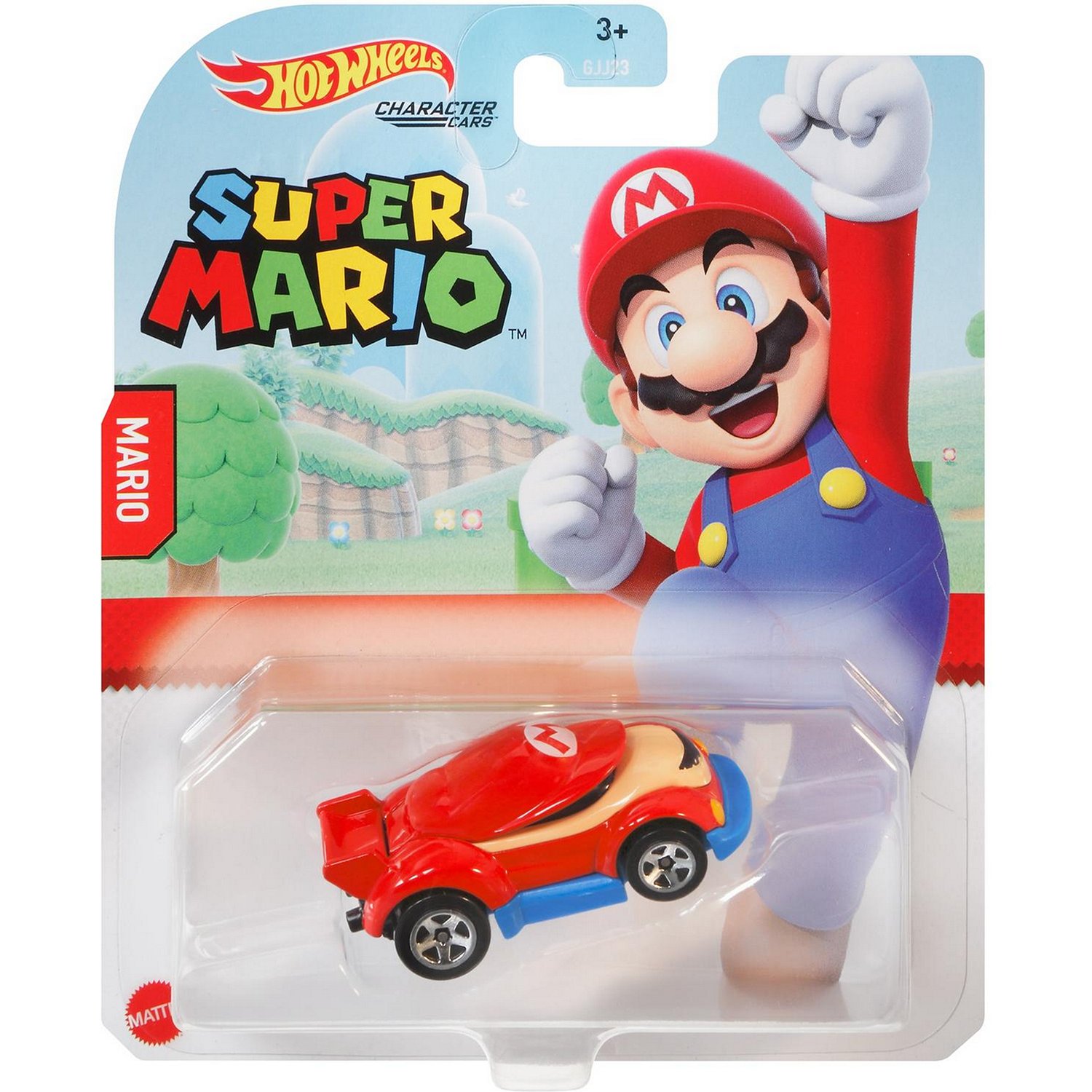 Машинка Hot Wheels Character Cars Super Mario Mario (GJJ23/GRM42) 1:64