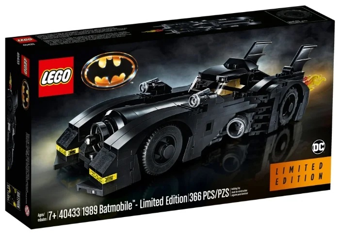 Конструктор LEGO DC Super Heroes 40433 1989 Batmobile