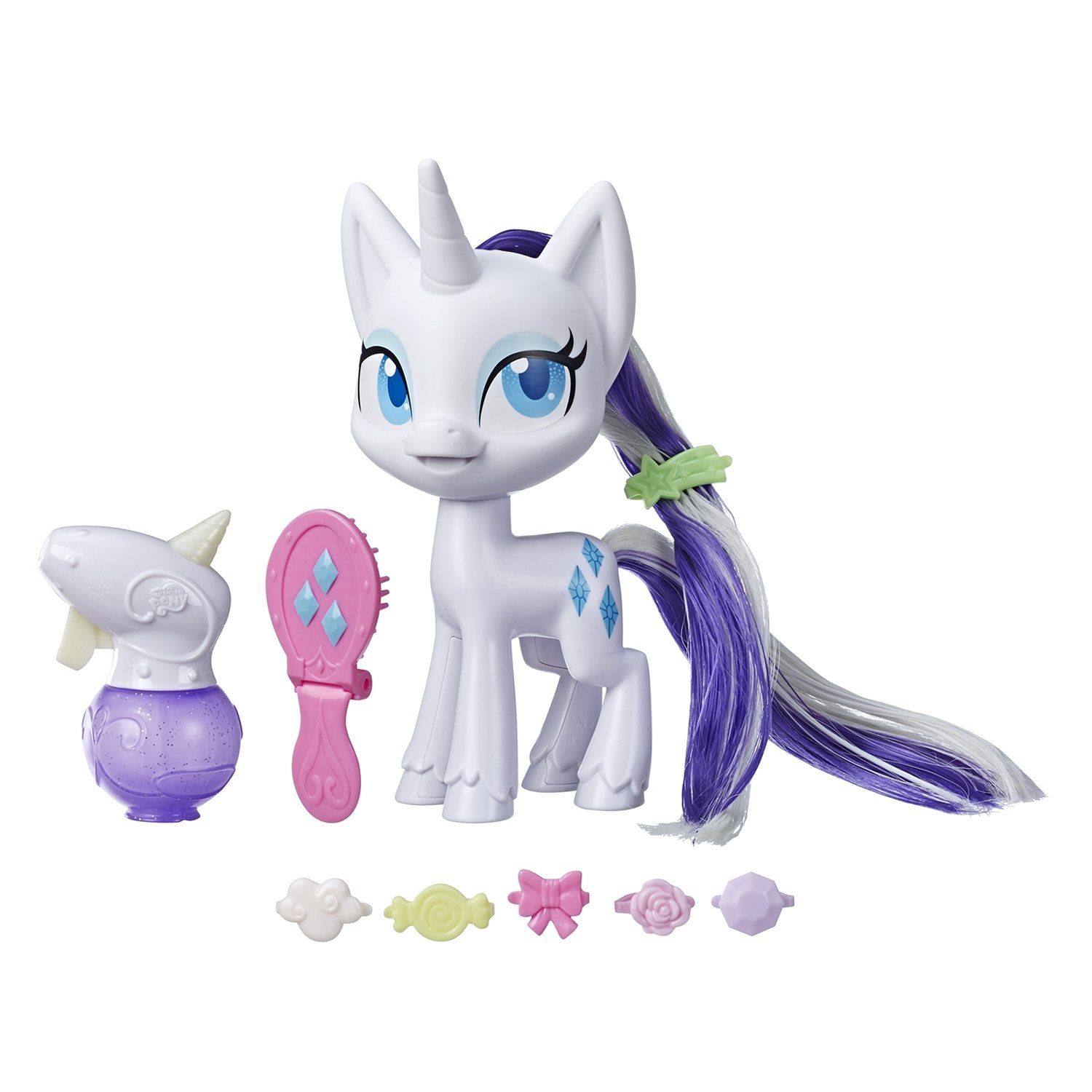 Набор игровой My Little Pony Рарити с волшебной гривой E91045L0