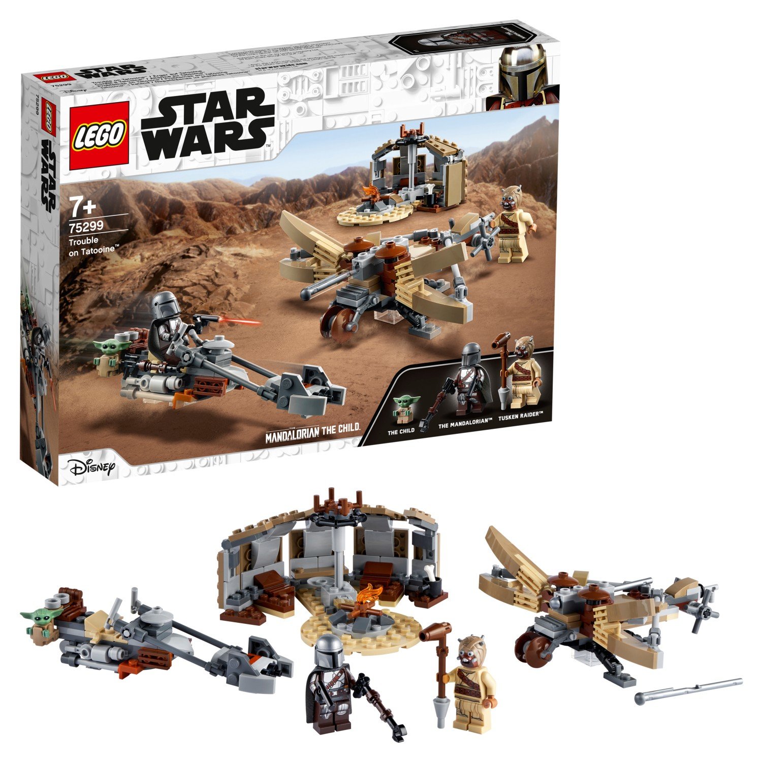 Конструктор LEGO 75299 Star Wars Испытание на Татуине