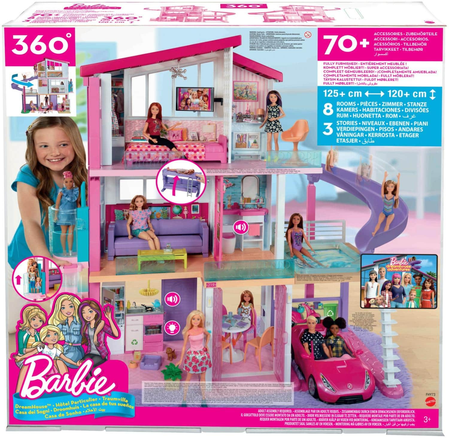 Barbie Дом мечты FHY73