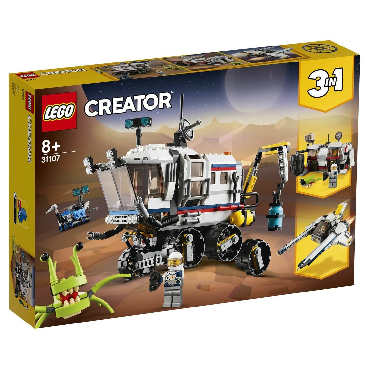 Конструктор LEGO Creator 31107 Исследовательский планетоход
