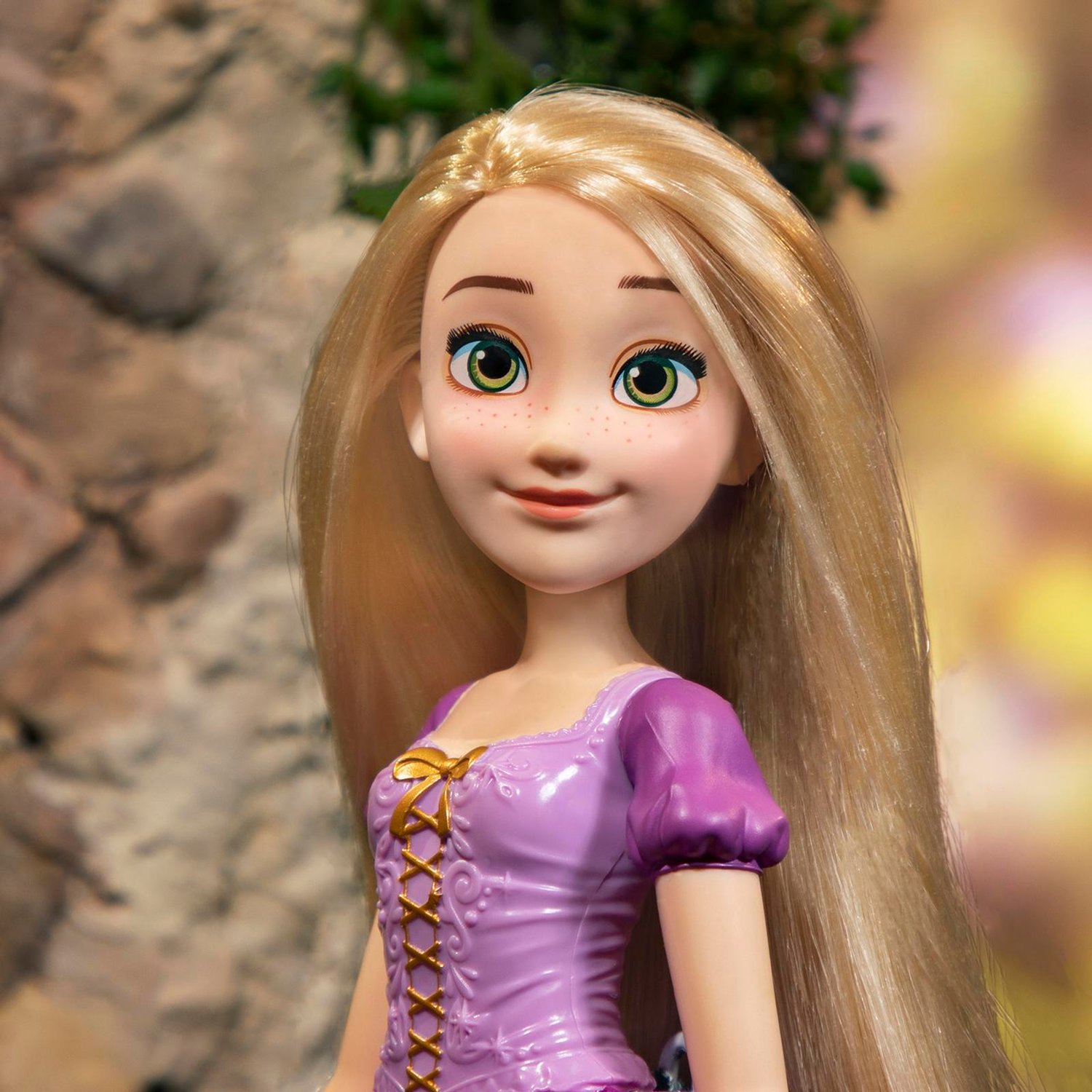 Кукла Hasbro Disney Princess Рапунцель Локоны, 18 см, F1057