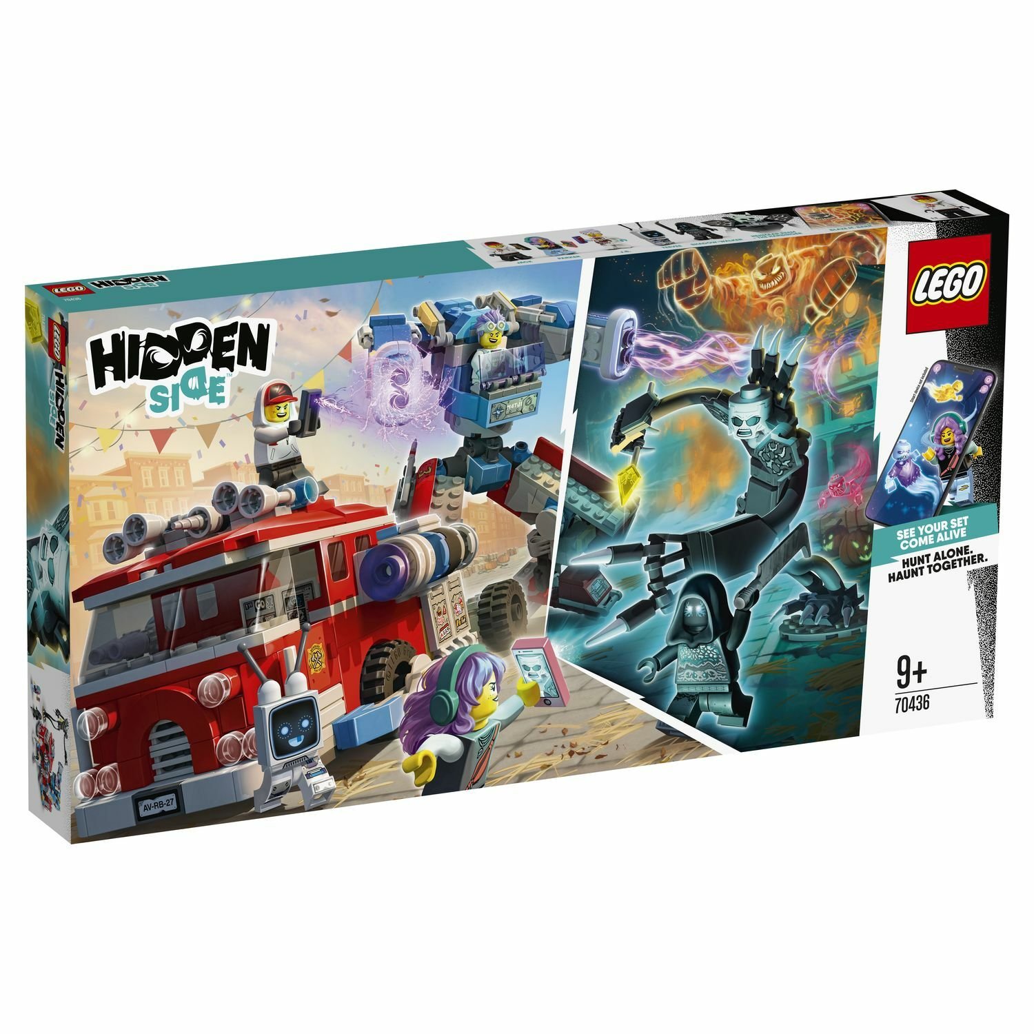 Конструктор LEGO Hidden Side 70436 Фантомная пожарная машина