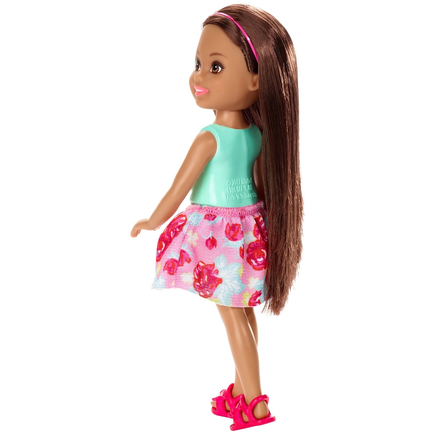 Кукла Barbie Челси Брюнетка в топе, FXG79