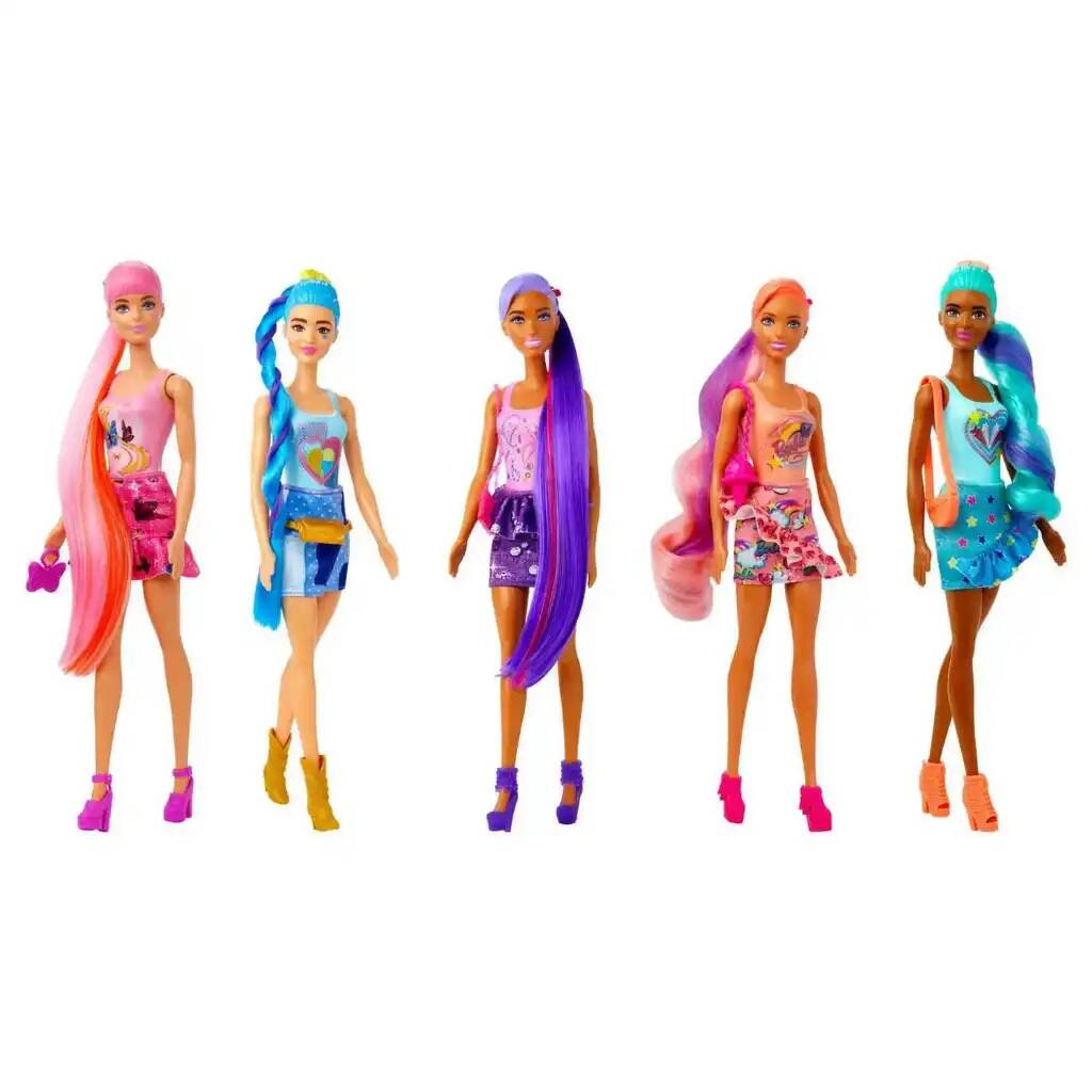 Кукла Barbie Color Reveal denim HJX55