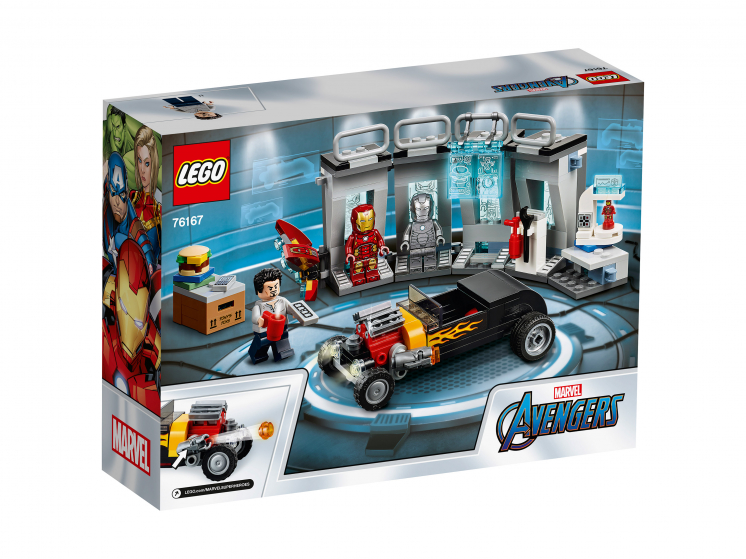 Конструктор Lego Marvel Super Heroes Железный Человек против Таноса, 103 детали (76170)