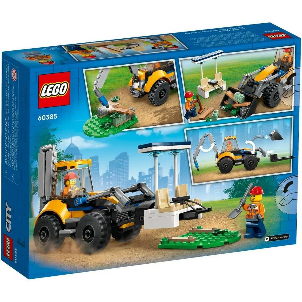 Конструктор LEGO CITY 60385 Строительный экскаватор