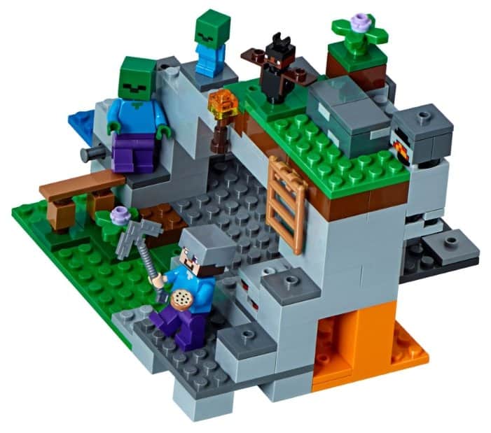 Конструктор LEGO Minecraft 21141 Пещера зомби