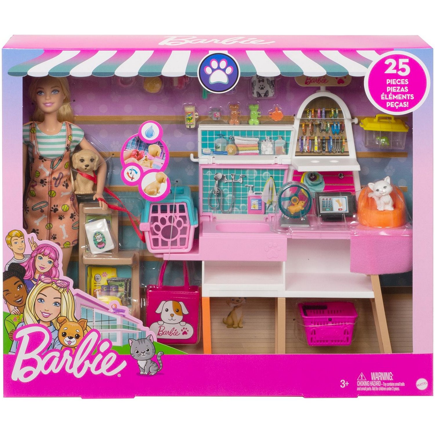 Набор Barbie Зоомагазин GRG90