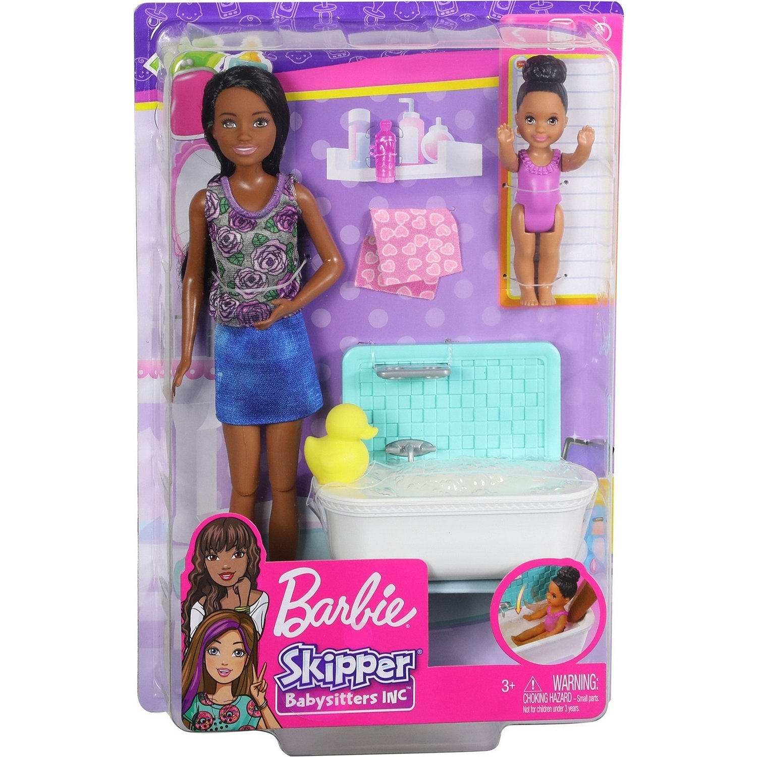 Набор кукол Barbie Няня Скиппер, FXH06