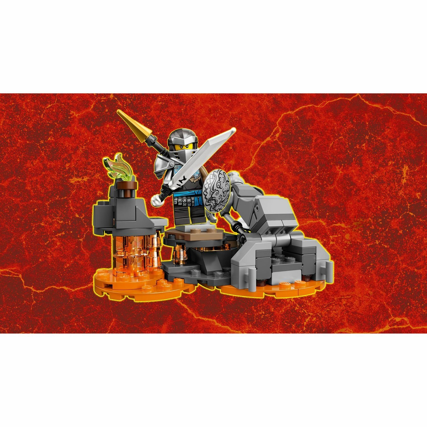 Конструктор LEGO Ninjago 71721 Дракон чародея-скелета