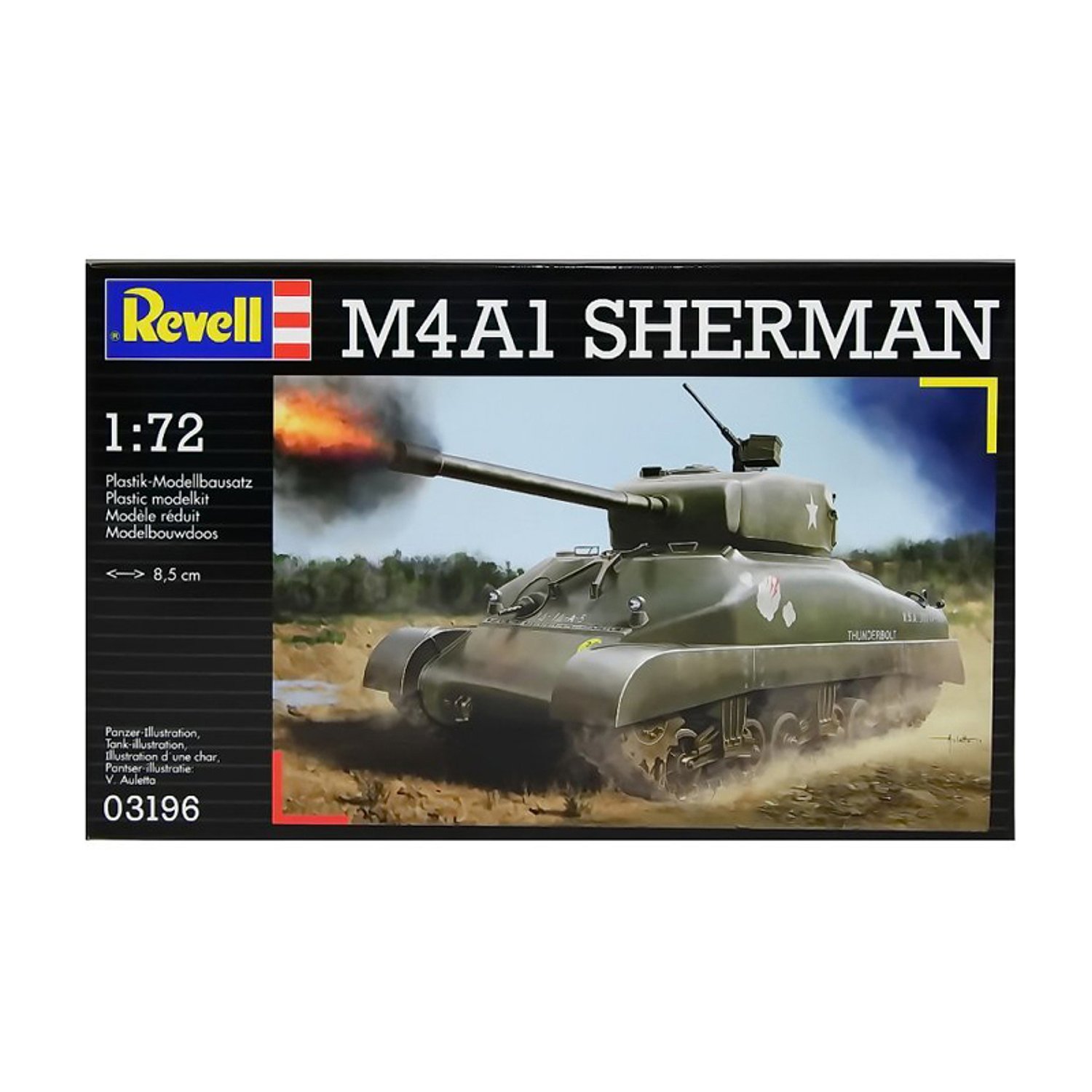 Танк Revell Шерман M4A1