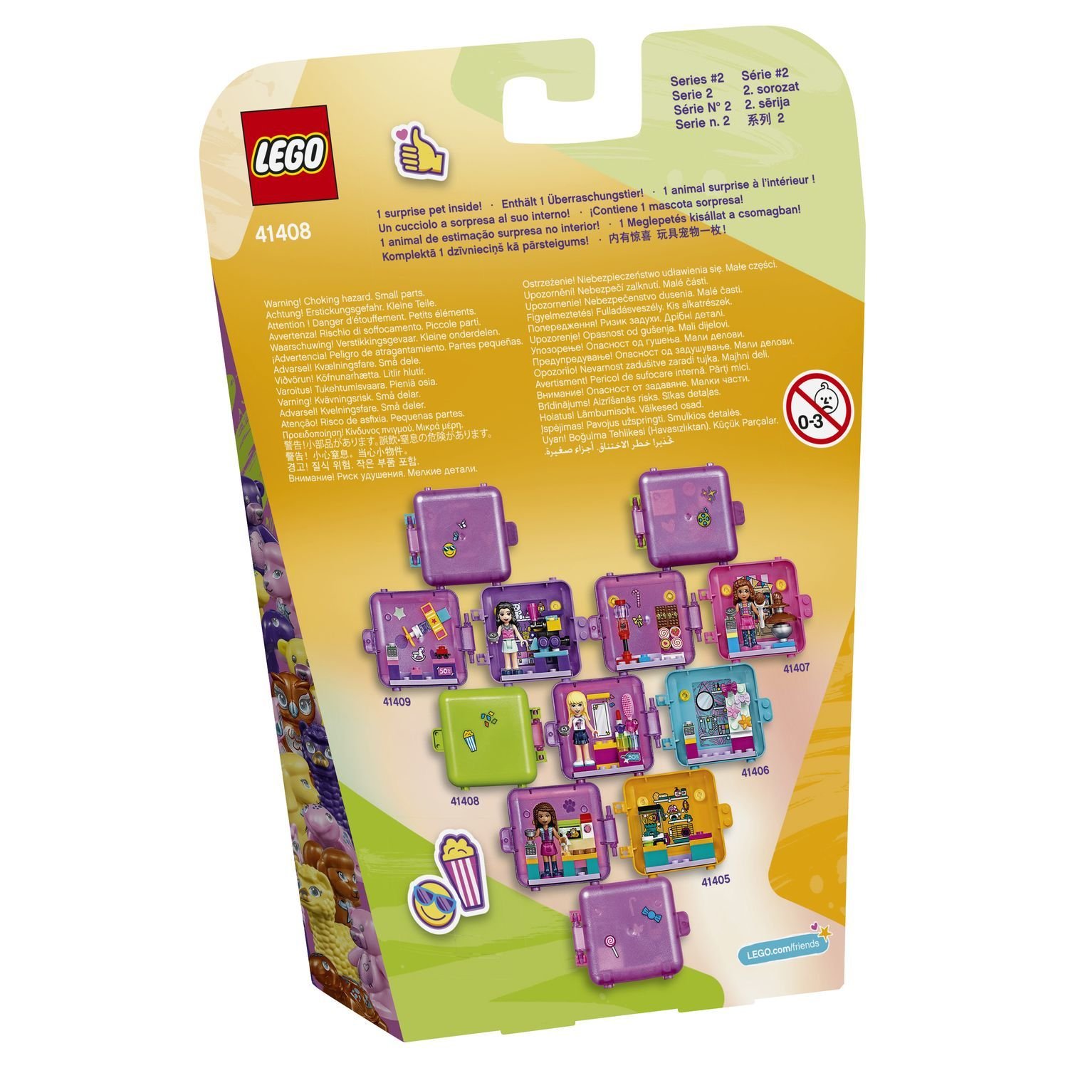 Конструктор LEGO Friends 41408 Игровая шкатулка Покупки Мии