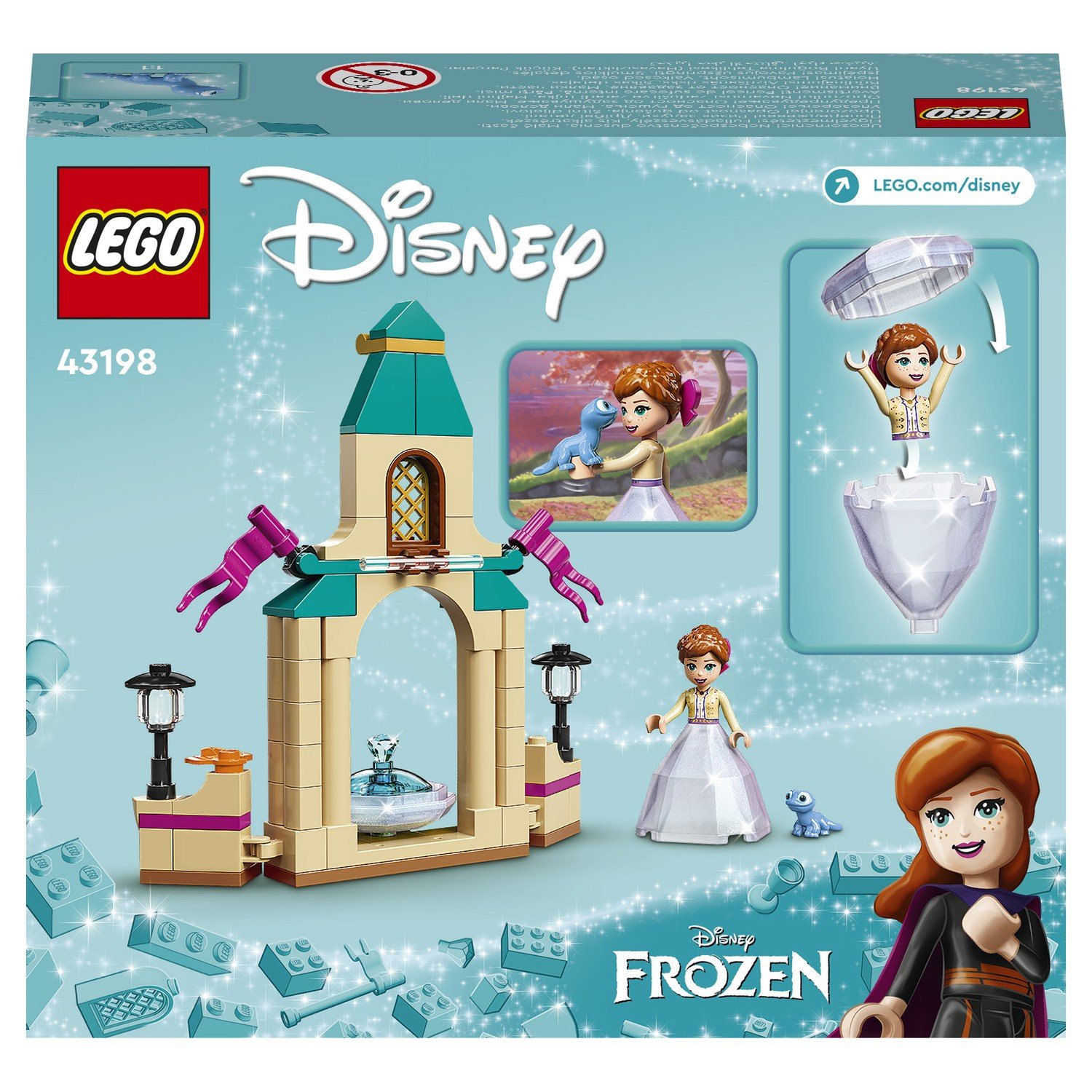 Конструктор LEGO Disney Frozen 43198 Двор замка Анны