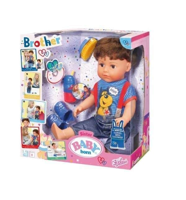 Интерактивная кукла Zapf Creation Baby Born Братик, 43 см, 825-365