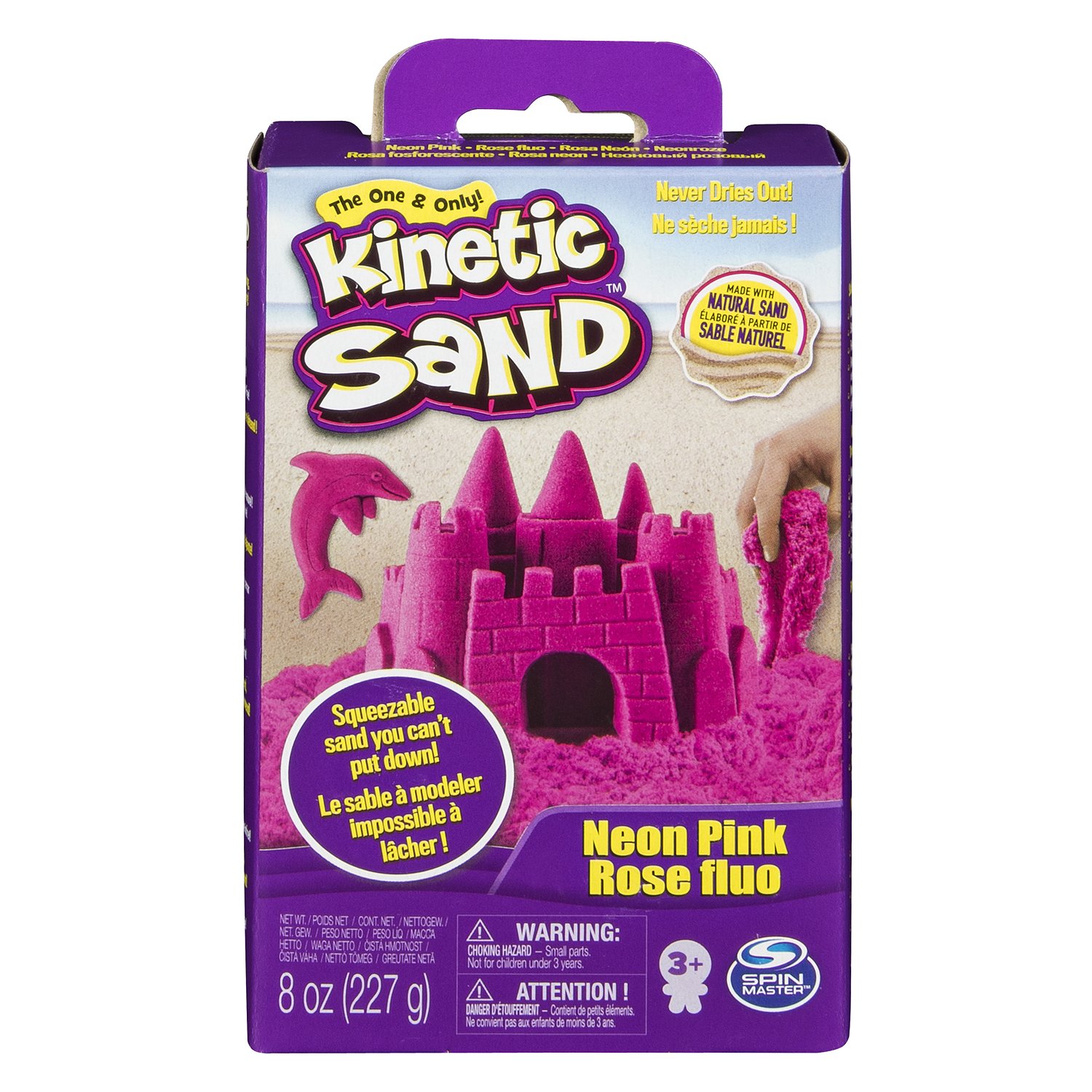 Песок кинетический Kinetic Sand 227г Pink 6033332/20080706