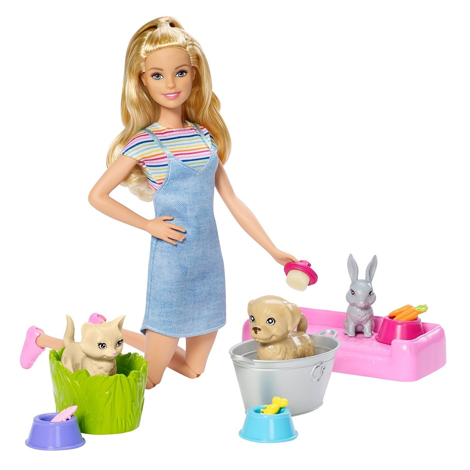 Кукла Barbie и домашние питомцы, FXH11