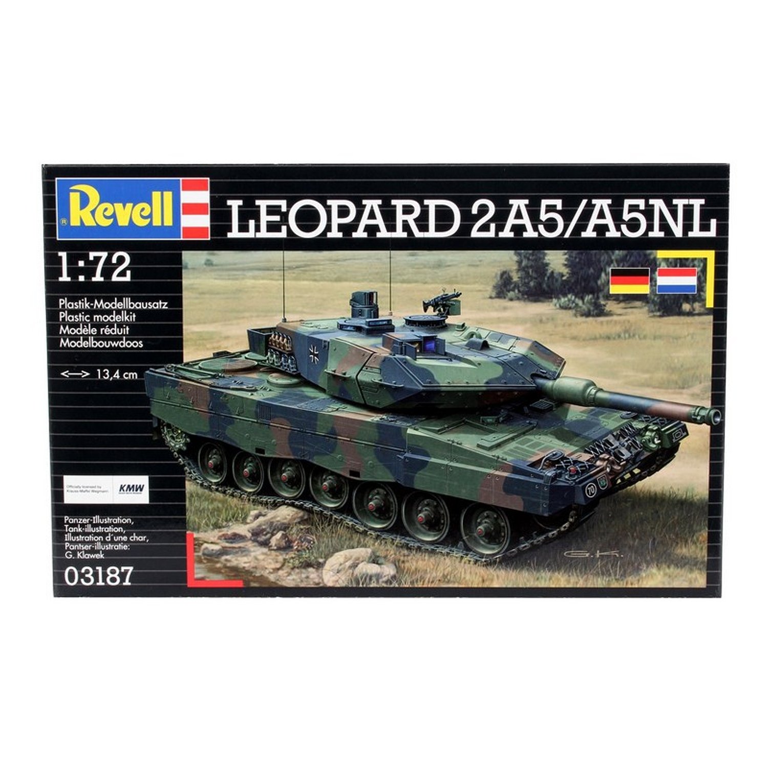Танк Revell Леопард 2A5 A5NL