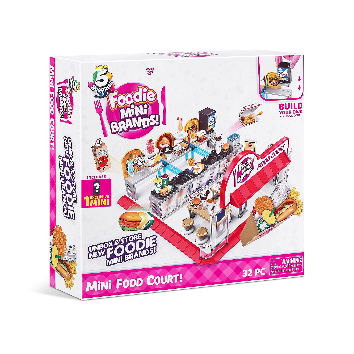 Набор игровой Zuru 5 surprise Mini brands Food court 77263