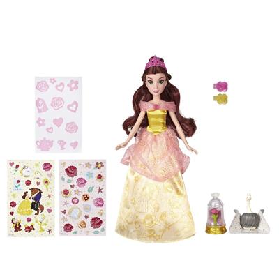 Кукла Hasbro Disney Princess Сверкающая Белль, 28 см, E5599