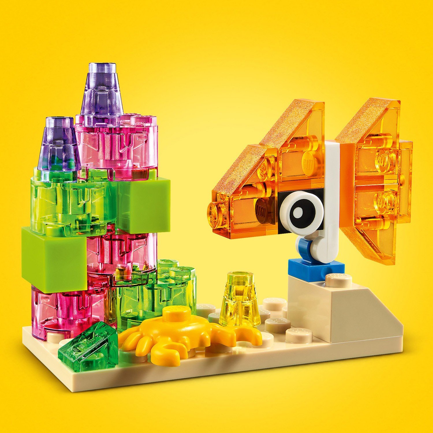 Конструктор LEGO Classic Прозрачные кубики 11013