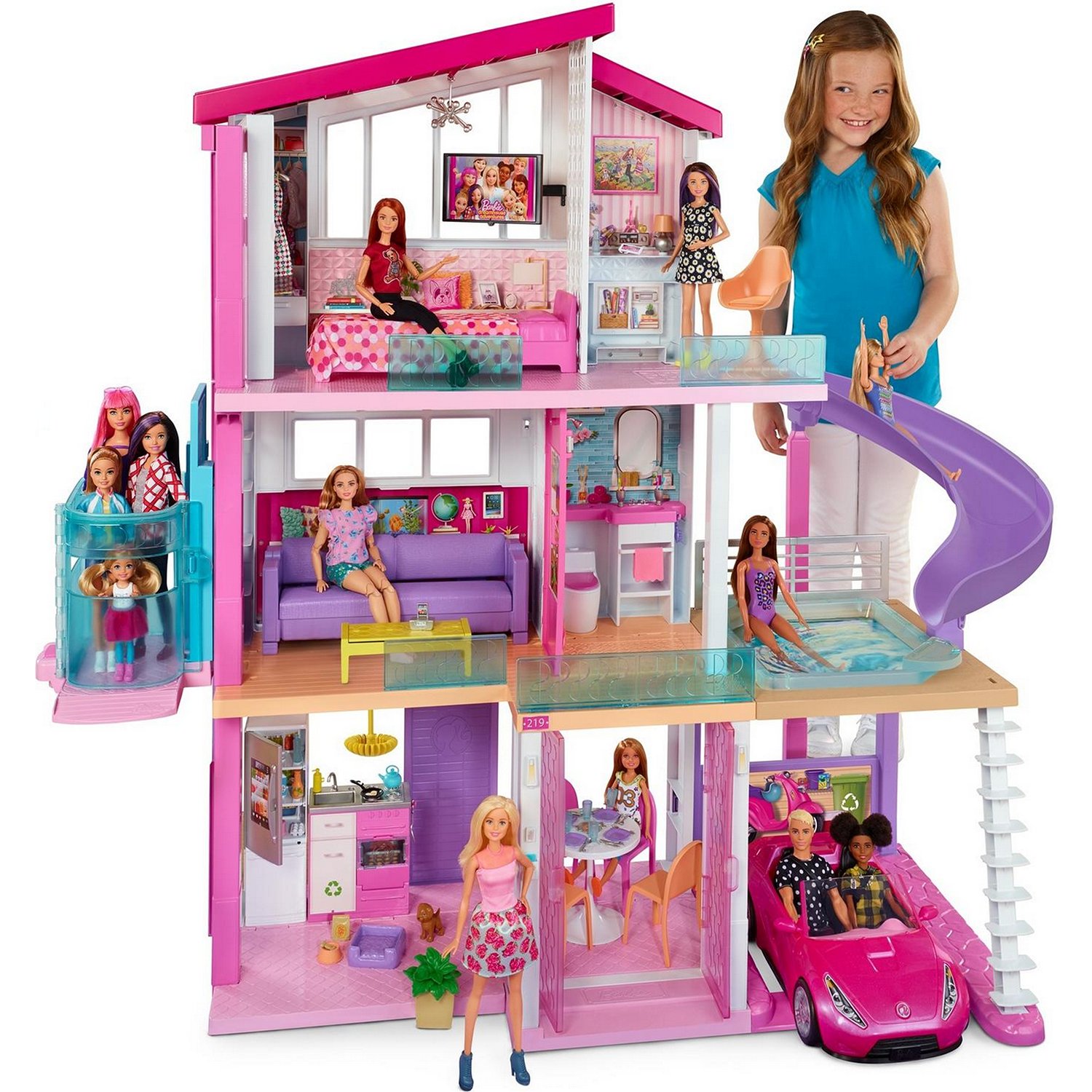 Дом для куклы Barbie дом мечты fhy73