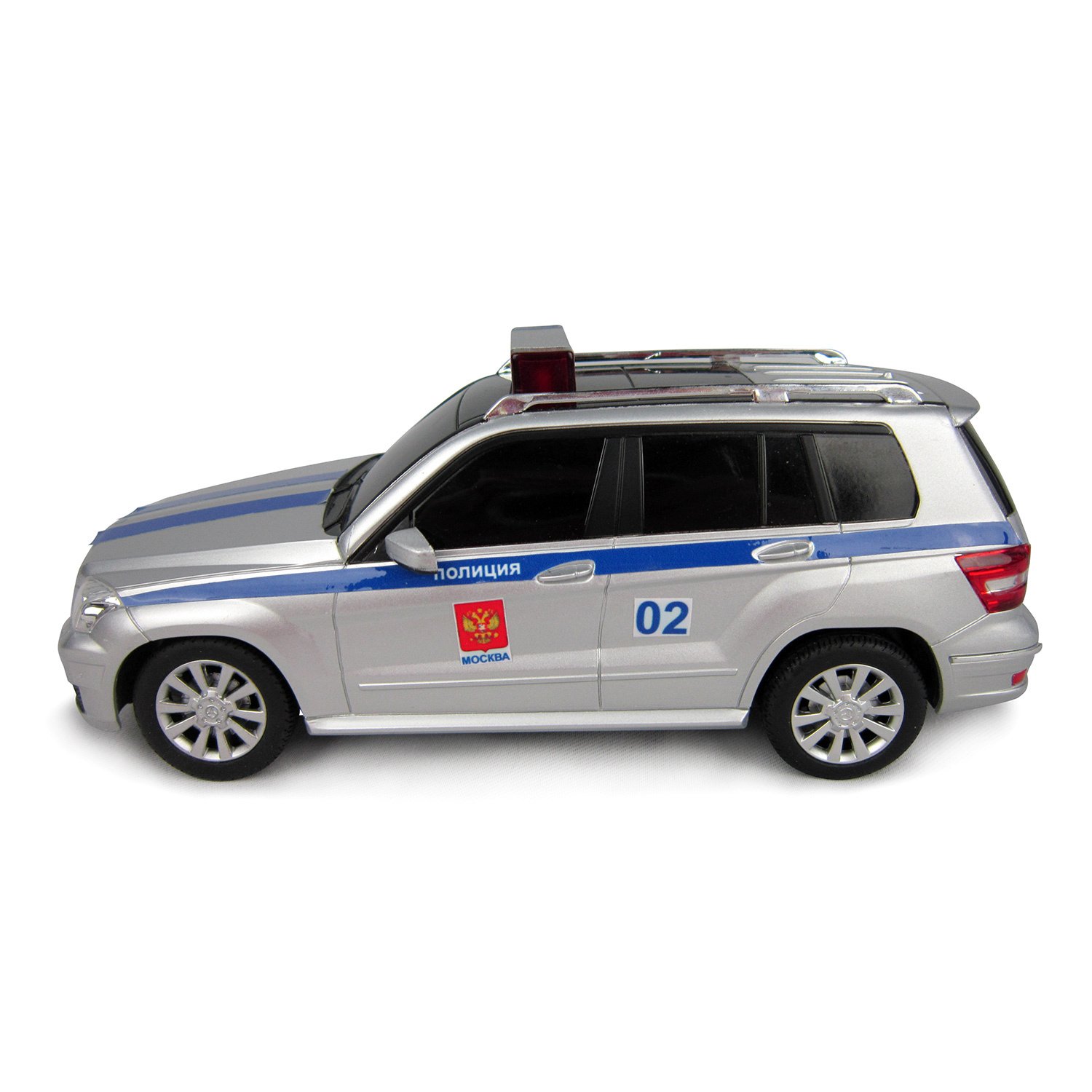 Машинка Rastar радиоуправляемая 1:24 Mercedes Glk Полицейская 32100P
