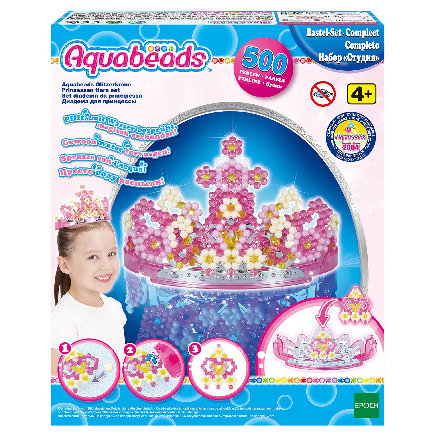 Набор Aquabeads Диадема для принцессы 3D 31604