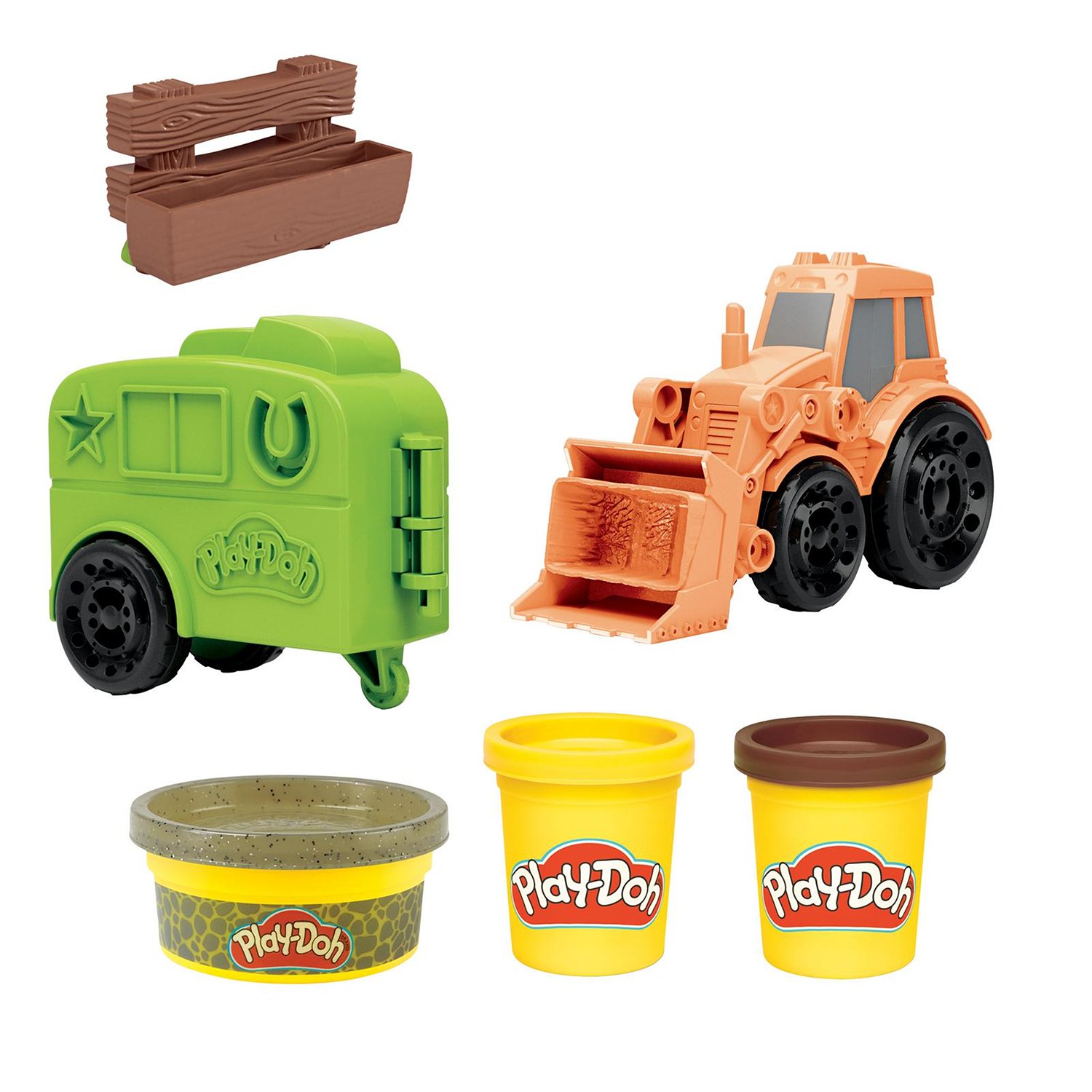 Набор игровой Play-Doh Фермерский трактор F10125L0