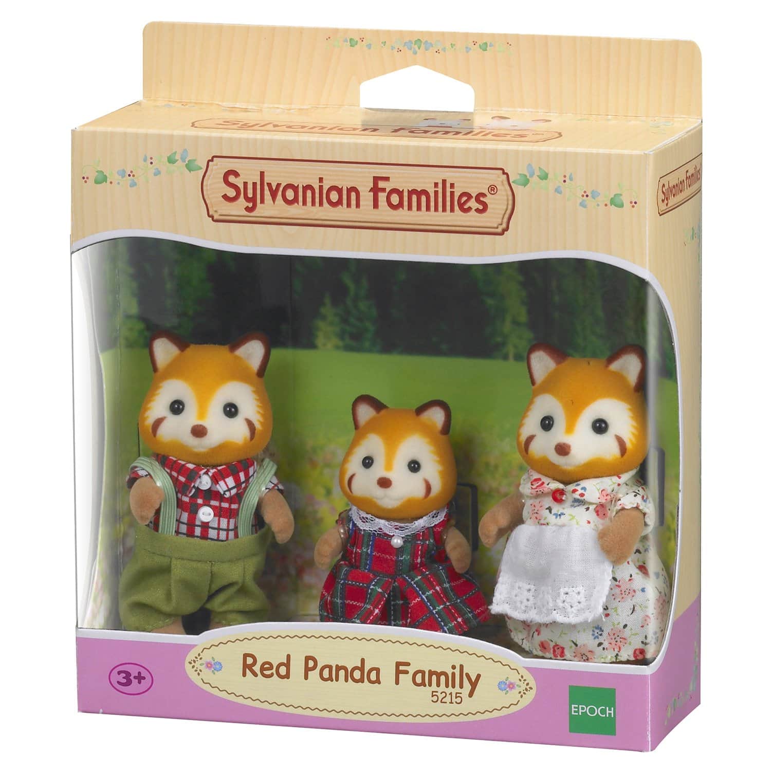 Фигурки Sylvanian Families Семья красных панд 5215