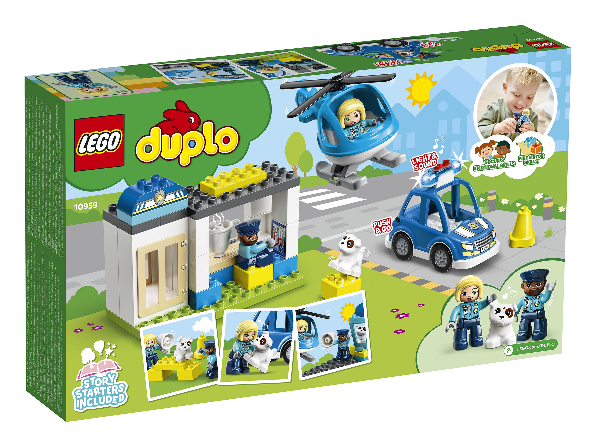 LEGO DUPLO 10959 Полицейский участок и вертолёт