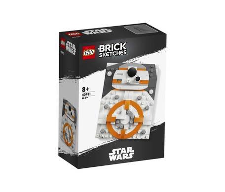 Конструктор LEGO Brick Sketches 40431 BB-8