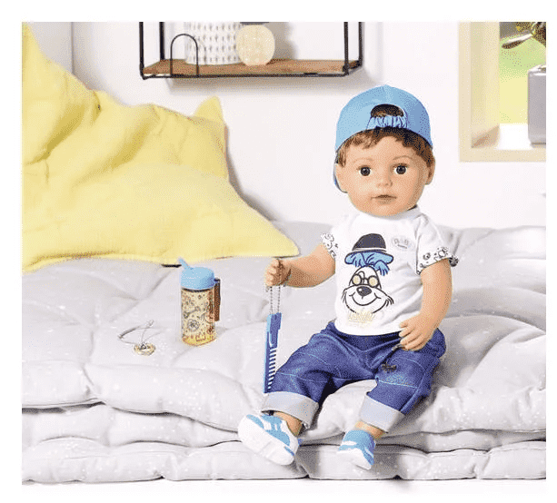 Интерактивная кукла Zapf Creation Baby Born Модный братик, 43 см, 826-911