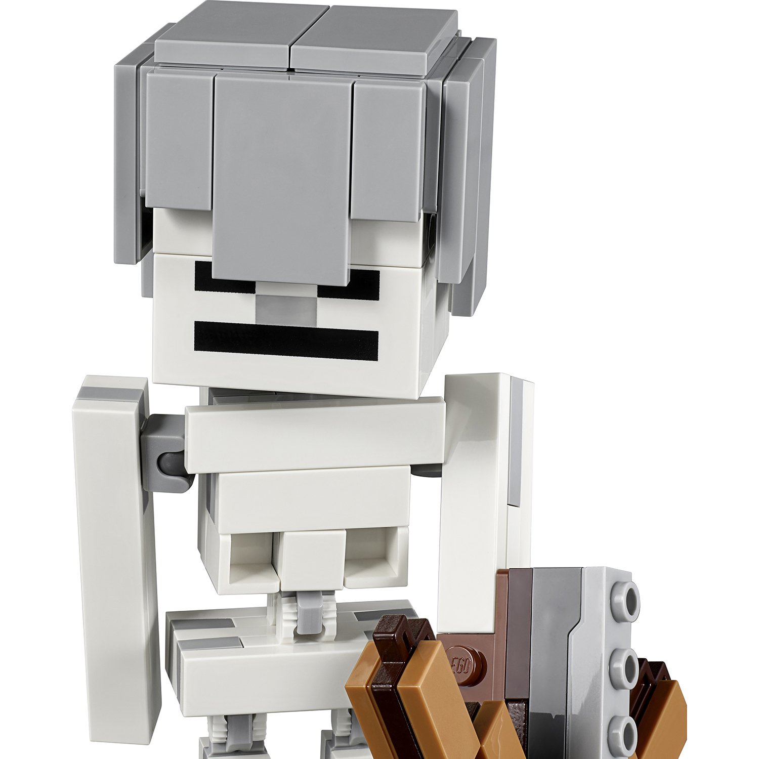 Конструктор LEGO Minecraft 21150 Скелет с кубом магмы